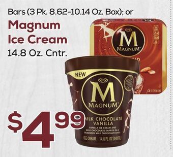 DeCicco & Sons Magnum ice cream 14.8 oz. cntr offer
