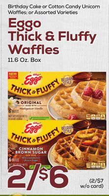 DeCicco & Sons Eggo thick & fluffy waffles offer
