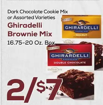 DeCicco & Sons Ghiradelli brownie mix offer