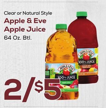 DeCicco & Sons Apple & eve apple juice offer