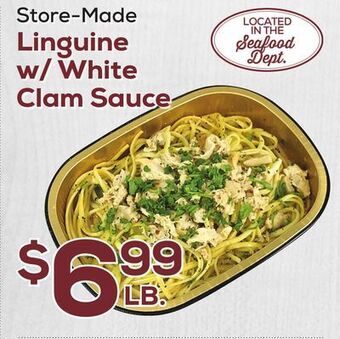 DeCicco & Sons Linguine w/white clam sauce offer