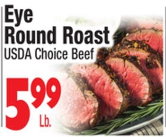 King Kullen Eye round roast offer