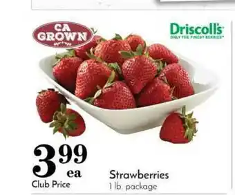 Pavilions Strawberries offer