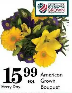 Pavilions American Grown Bouquet offer