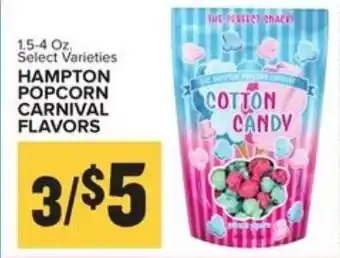 Food Lion Hampton Popcorn Carnival Flavors 1.5-4 oz offer