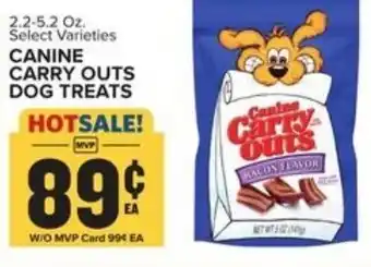 Food Lion Canine Carry Outs Dogs Treats 2.2-5.2 oz offer