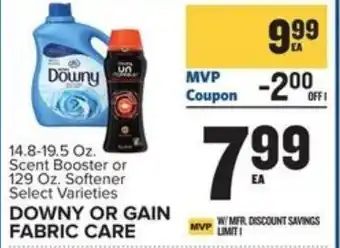 Food Lion Downy or Gain Fabric Care 14.8-19.5 Oz offer