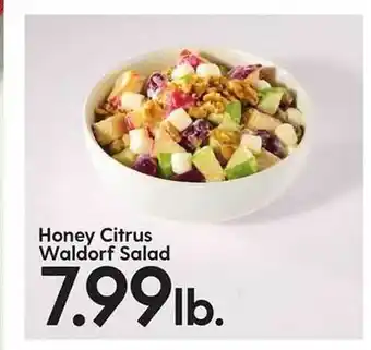 Hy-Vee Honey citrus waldorf salad offer