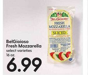 Hy-Vee Belgioioso fresh mozzarella offer
