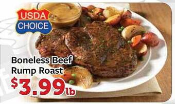 Fareway Boneless beef rump roast offer