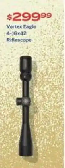 Academy Vortex eagle 4-16x42 reflescope offer