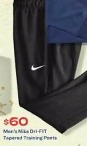 Academy Men's nike dri-fit tapered training pants offer
