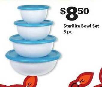 Family Dollar Sterilite bowl set offer