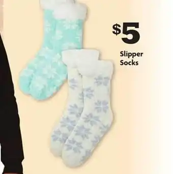 Family Dollar Slipper socks offer