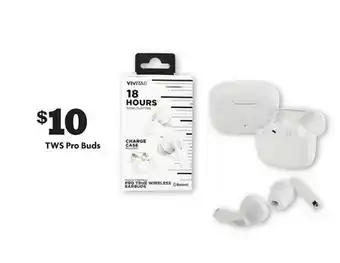 Family Dollar Tws pro buds offer