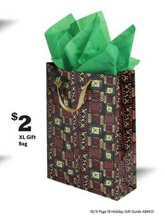 Family Dollar Xl gift bag offer