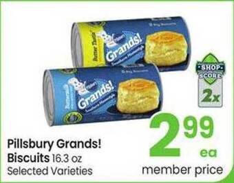 Safeway Pillsbury grands! biscuits offer