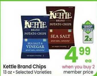 Safeway Kettle brand chips offer
