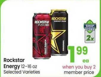 Safeway Rockstar energy offer