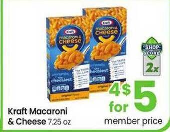 Safeway Kraft macaroni & cheese offer