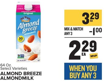 Food Lion Almond Breeze Almondmilk 64 oz offer