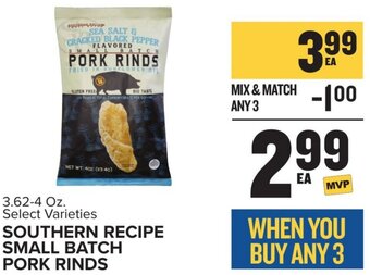 Food Lion Southern Recipe Small Batch Pork Rinds 3.62-4 oz offer