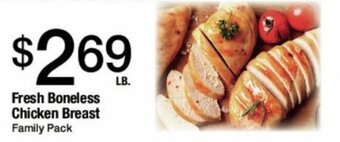 Jons International Fresh Boneless Chicken Breast offer