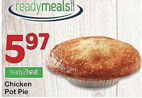 United Supermarkets Chicken pot pie offer