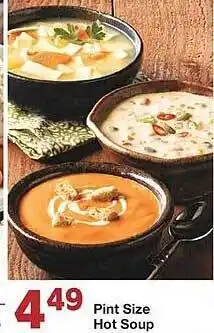 Pint size hot soup