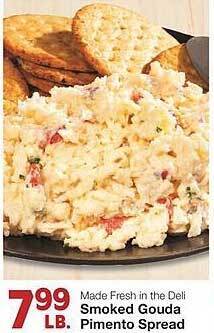 United Supermarkets Smoked gouda pimento spread offer