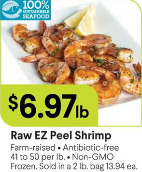 Raley's Raw EZ Peel Shrimp offer