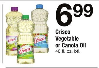 ACME Crisco vegetable or canola oil offer