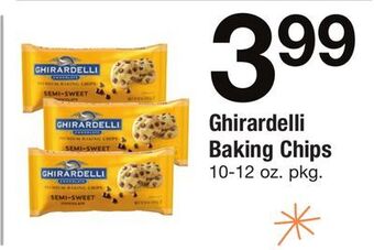 ACME Ghirardelli baking chips offer