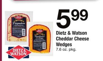 ACME Dietz & watson cheddar cheese wedges offer