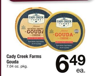 ACME Cady creek farms gouda offer