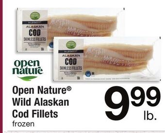 ACME Open nature® wild alaskan cod fillets offer