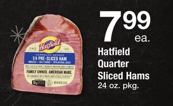 ACME Hatfield quarter sliced hams offer