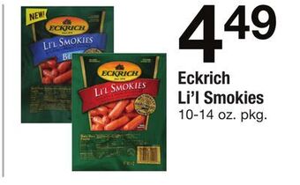 ACME Eckrich li'l smokies offer