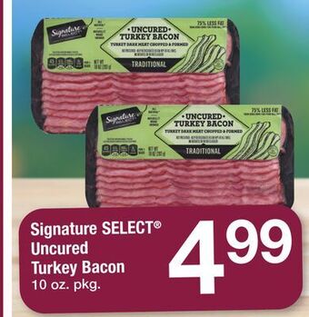 ACME Signature select® uncured turkey bacon offer