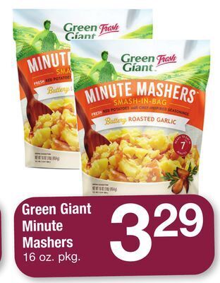 ACME Green giant minute mashers offer