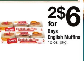ACME Bays english muffins offer