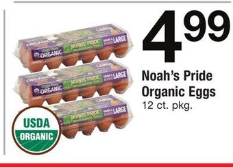 ACME Noah's pride organic eggs offer