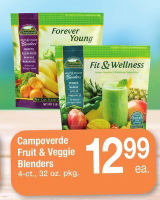 ACME Campoverde fruit & veggie blenders offer