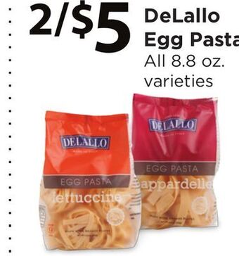 ACME Delallo egg pasta offer