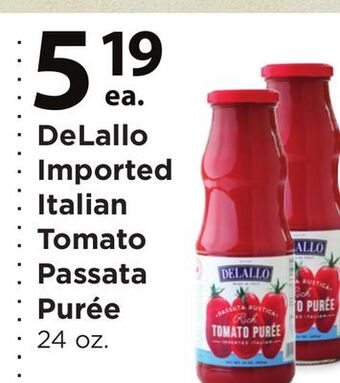 ACME Delallo imported italian tomato passata purée offer