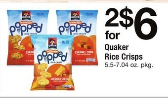 ACME Quaker rice crisps offer