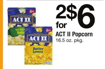 ACME Act ii popcorn offer