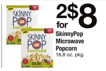ACME Skinnypop microwave popcorn offer