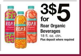 ACME Roar organic beverages offer