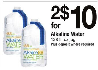 ACME Alkaline water offer